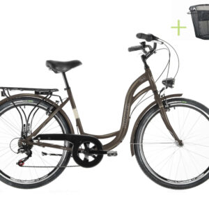 KENZEL DREAM ROYAL 6brzina 26" gradski bicikl - Smoke