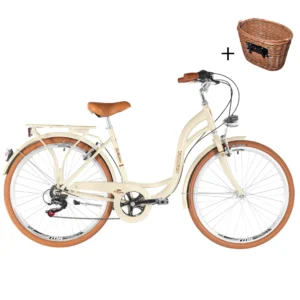 KENZEL BELLISSIMA ROYAL 26" 6SP gradski bicikl - Bež