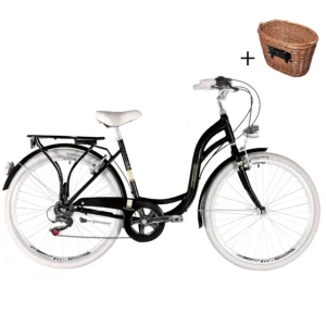 KENZEL BELLISSIMA ROYAL 28" 6SP gradski bicikl - Crna