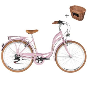 KENZEL BELLISSIMA ROYAL 26" 6SP gradski bicikl - Roza
