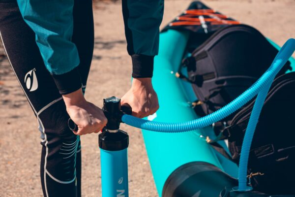 AQUA DESIGN KOLOA 360 Kajak na napuhavanje plavi dvosjed - Slika 14
