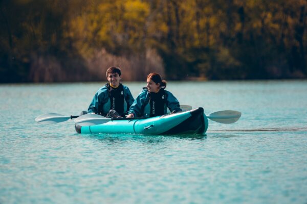AQUA DESIGN KOLOA 360 Kajak na napuhavanje plavi dvosjed - Slika 11