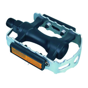 POINT Pedale Mtb alu plastic srebrno/crne