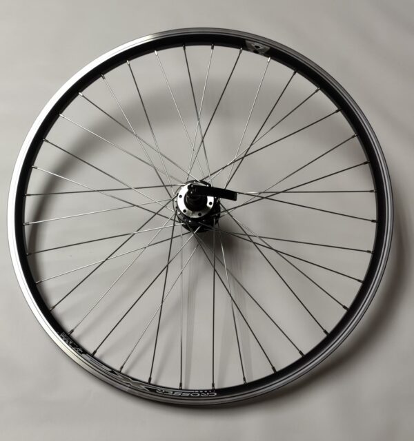 Kotač stražnji 26" X2 alu QR disc navoj crni 36H Joytech D242