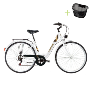 KENZEL CORSO ROYAL 28" 6brzina gradski bicikl - Bijelo-smeđa
