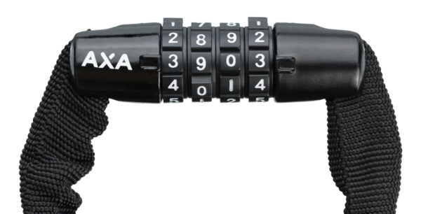 AXA Lokot za bicikl Cross Axa rigid rcc 120 crni, na broj, lanac - Slika 3