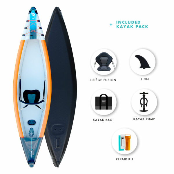 AQUA DESIGN SEDNA 350 kajak na napuhavanje - testni primjerak - Slika 2