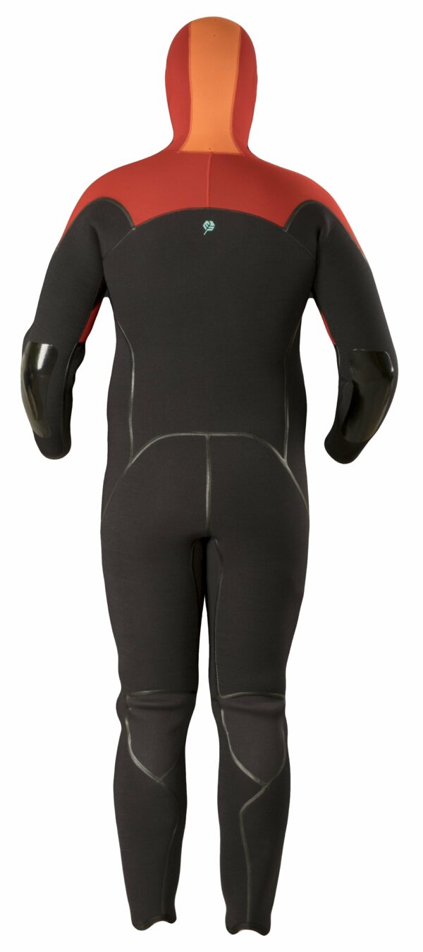 HIKO odijelo CANYON HOOD BLK/RED/FLO - Slika 3