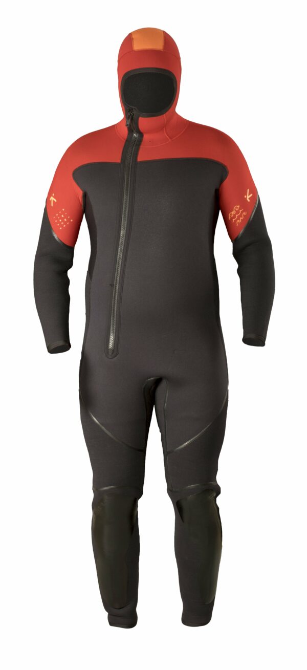 HIKO odijelo CANYON HOOD BLK/RED/FLO - Slika 11