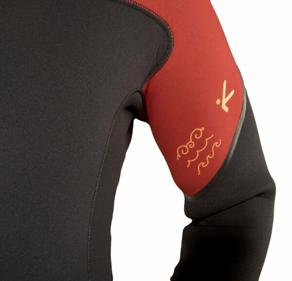 HIKO odijelo CANYON HOOD BLK/RED/FLO - Slika 12