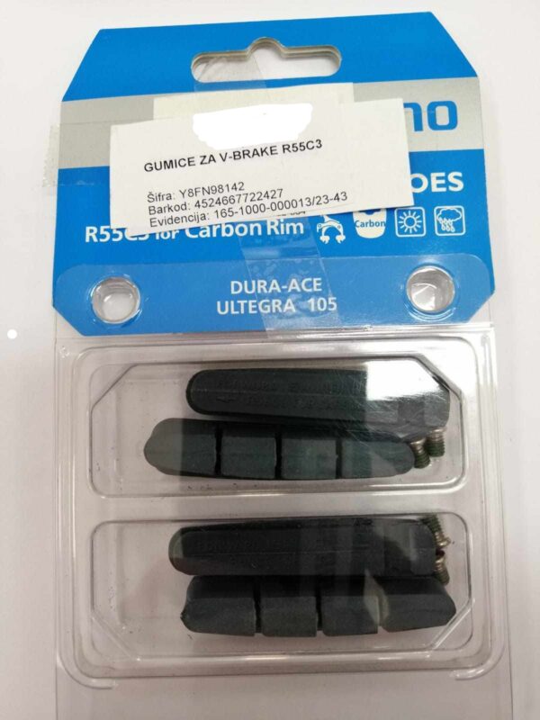 SHIMANO Gumice za V-brake R55C3