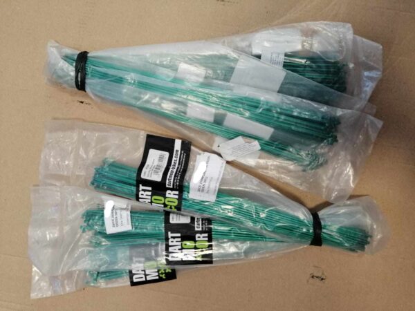 DARTMOOR Žbice Sandvik 260mm Steel green M 36pcs