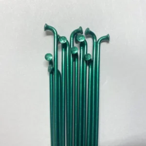 DARTMOOR Žbice Sandvik 260mm Steel green M 36pcs
