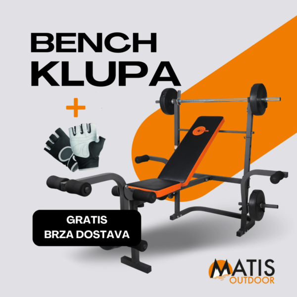 Klupa Bench GB - KL1007A 25kg