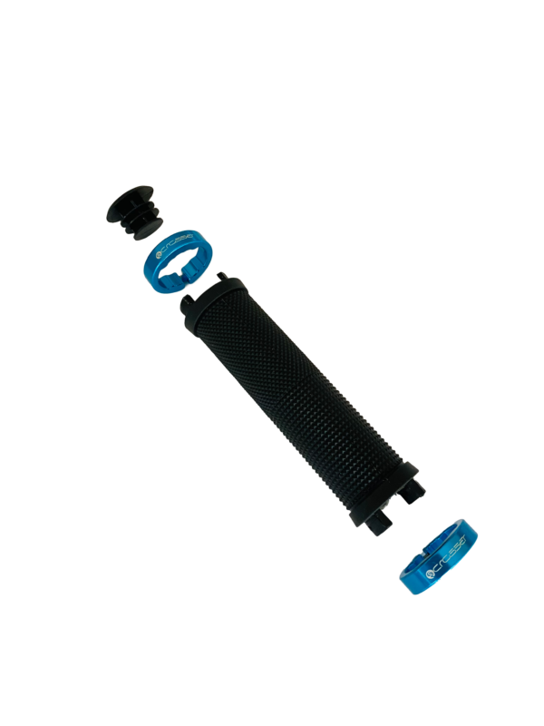 CROSSER Ručke gripovi HL-G201 black/turquoise - Slika 2