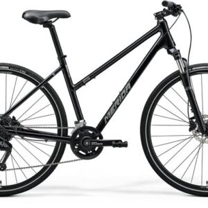 MERIDA CROSSWAY 10 III1 BLACK ženski trekking bicikl (MY25) - M(51cm)