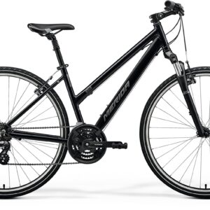 MERIDA CROSSWAY 10 III1 BLACK ženski trekking bicikl (MY25)