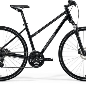 MERIDA CROSSWAY 10 III1 BLACK ženski trekking bicikl (MY25)