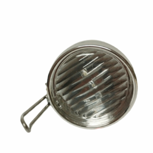 KENZEL Svjetlo prednje RETRO BE179 + držač silver