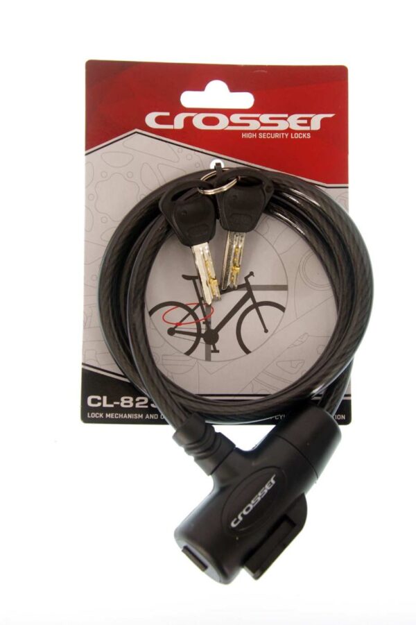 CROSSER Lokot za bicikl CL-823 8 x 900 mm black - Slika 3